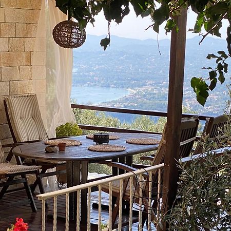 Lorantina Sea View Holiday House In Corfu - Near Barbati Beach Spartylas Exterior photo