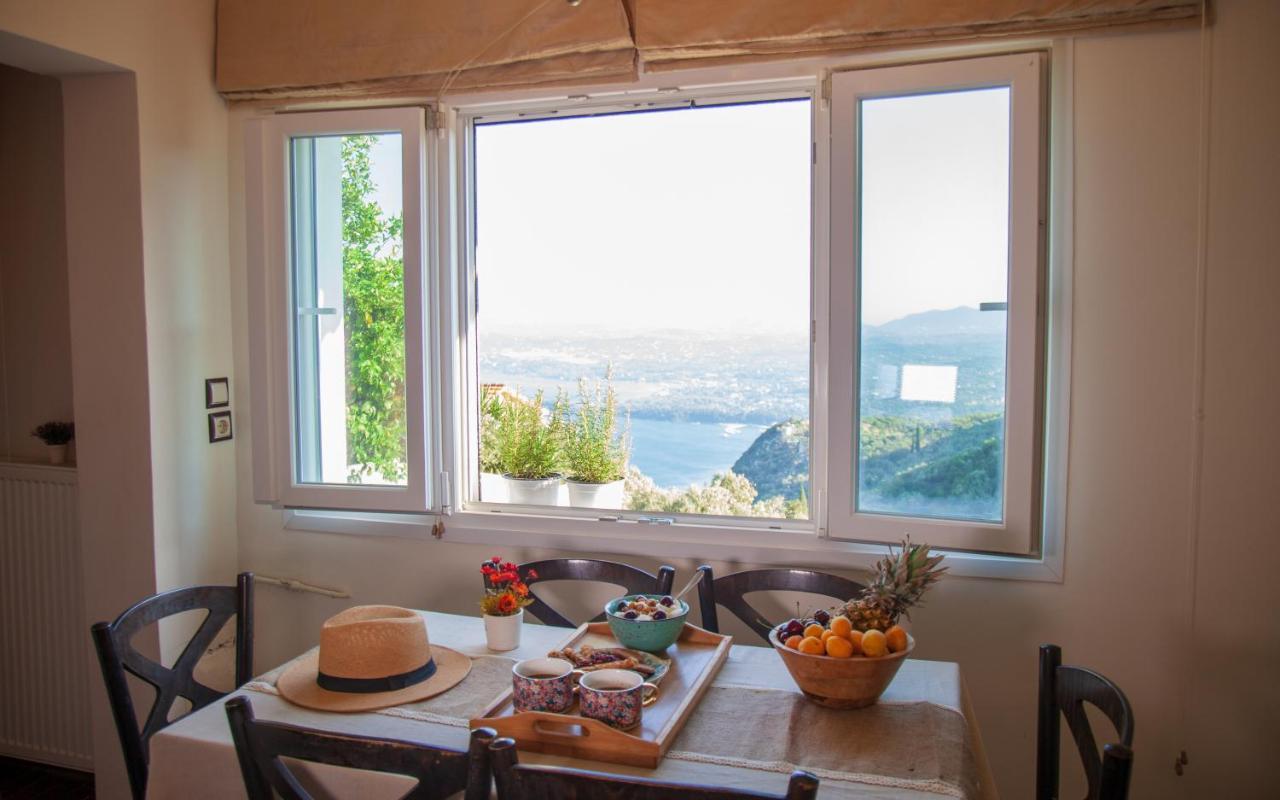 Lorantina Sea View Holiday House In Corfu - Near Barbati Beach Spartylas Exterior photo