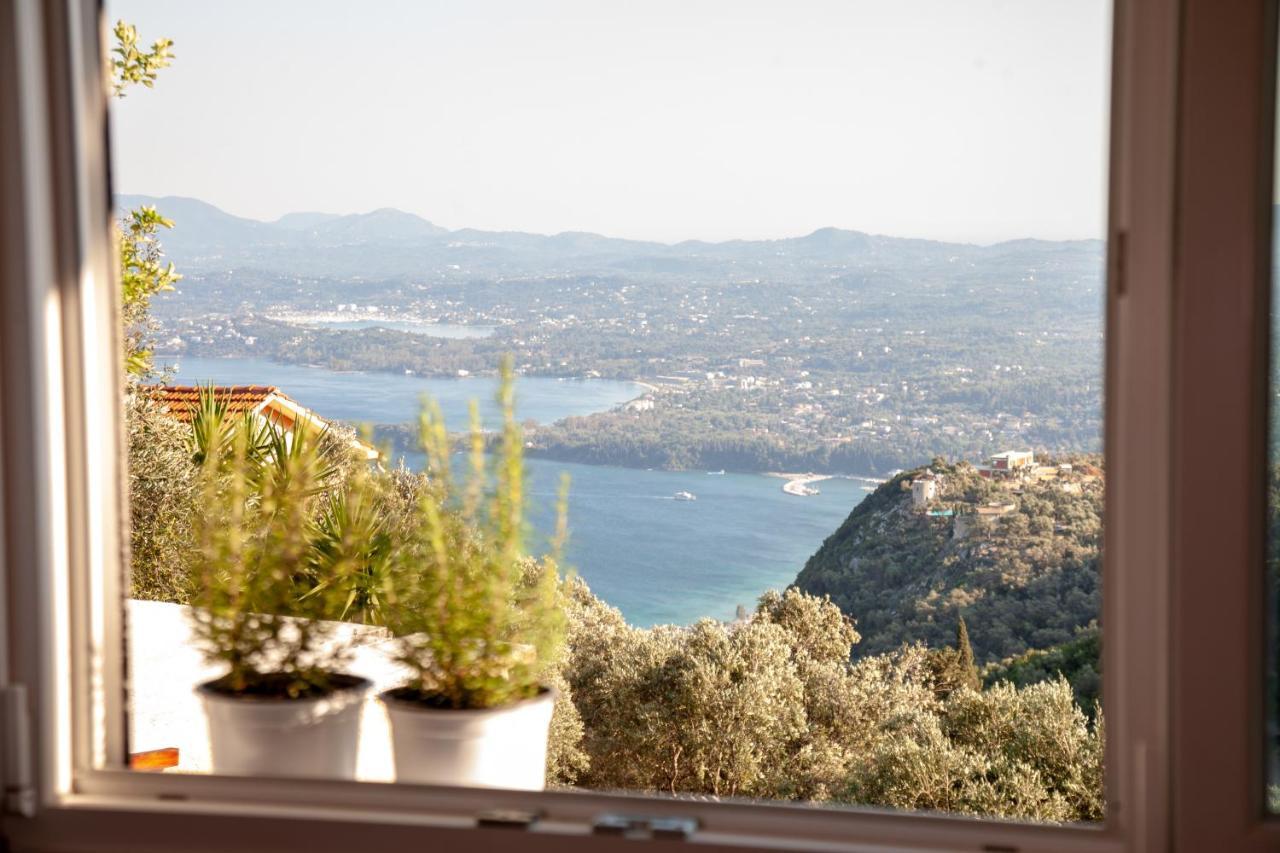 Lorantina Sea View Holiday House In Corfu - Near Barbati Beach Spartylas Exterior photo