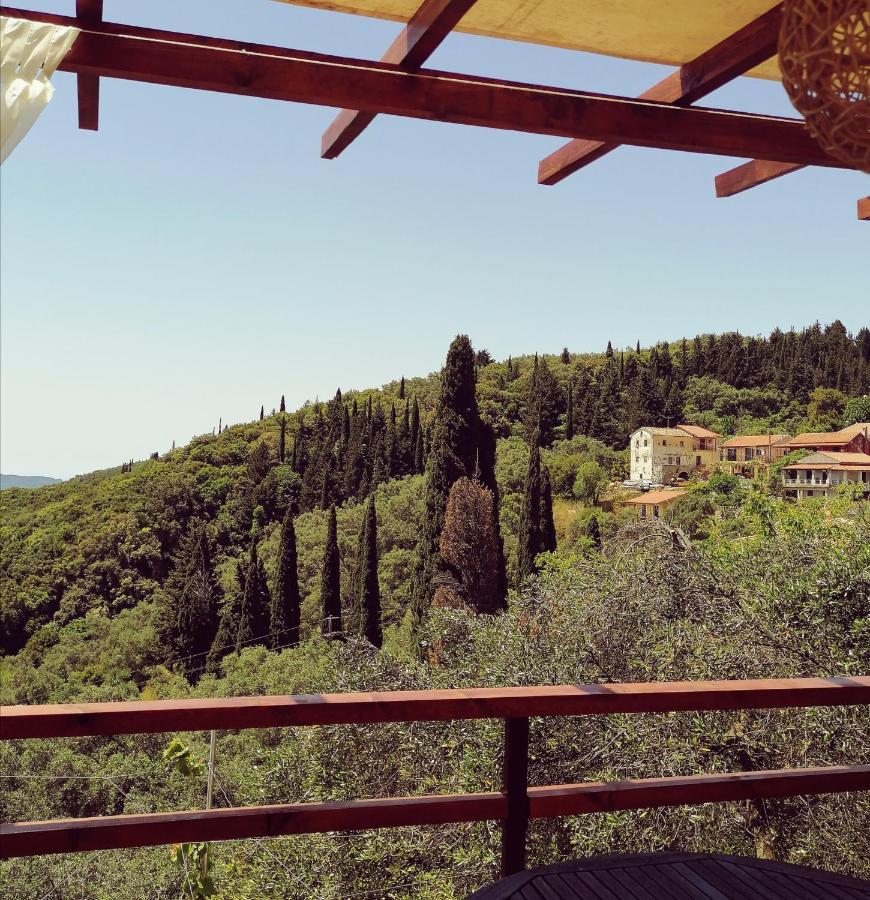 Lorantina Sea View Holiday House In Corfu - Near Barbati Beach Spartylas Exterior photo