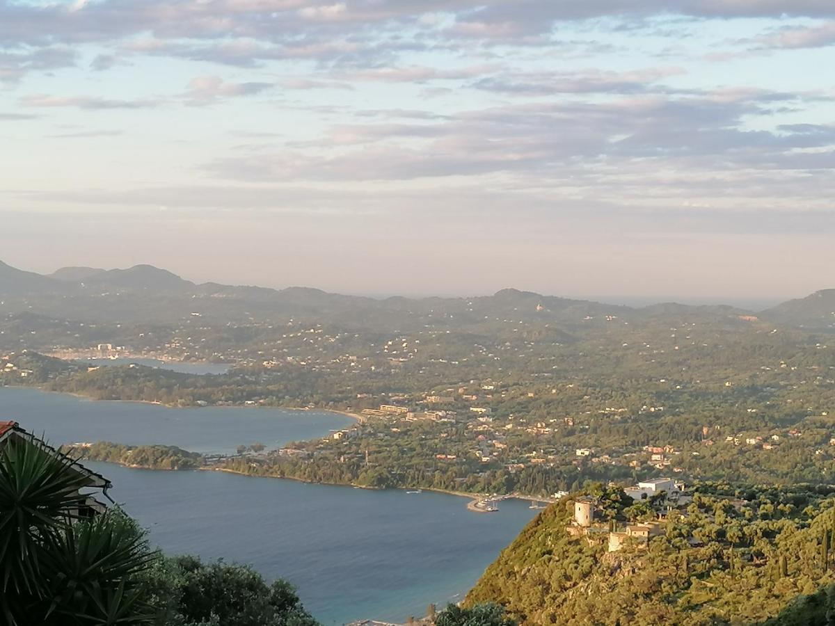Lorantina Sea View Holiday House In Corfu - Near Barbati Beach Spartylas Exterior photo