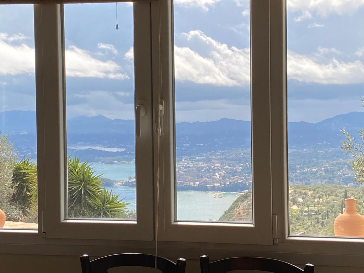 Lorantina Sea View Holiday House In Corfu - Near Barbati Beach Spartylas Exterior photo