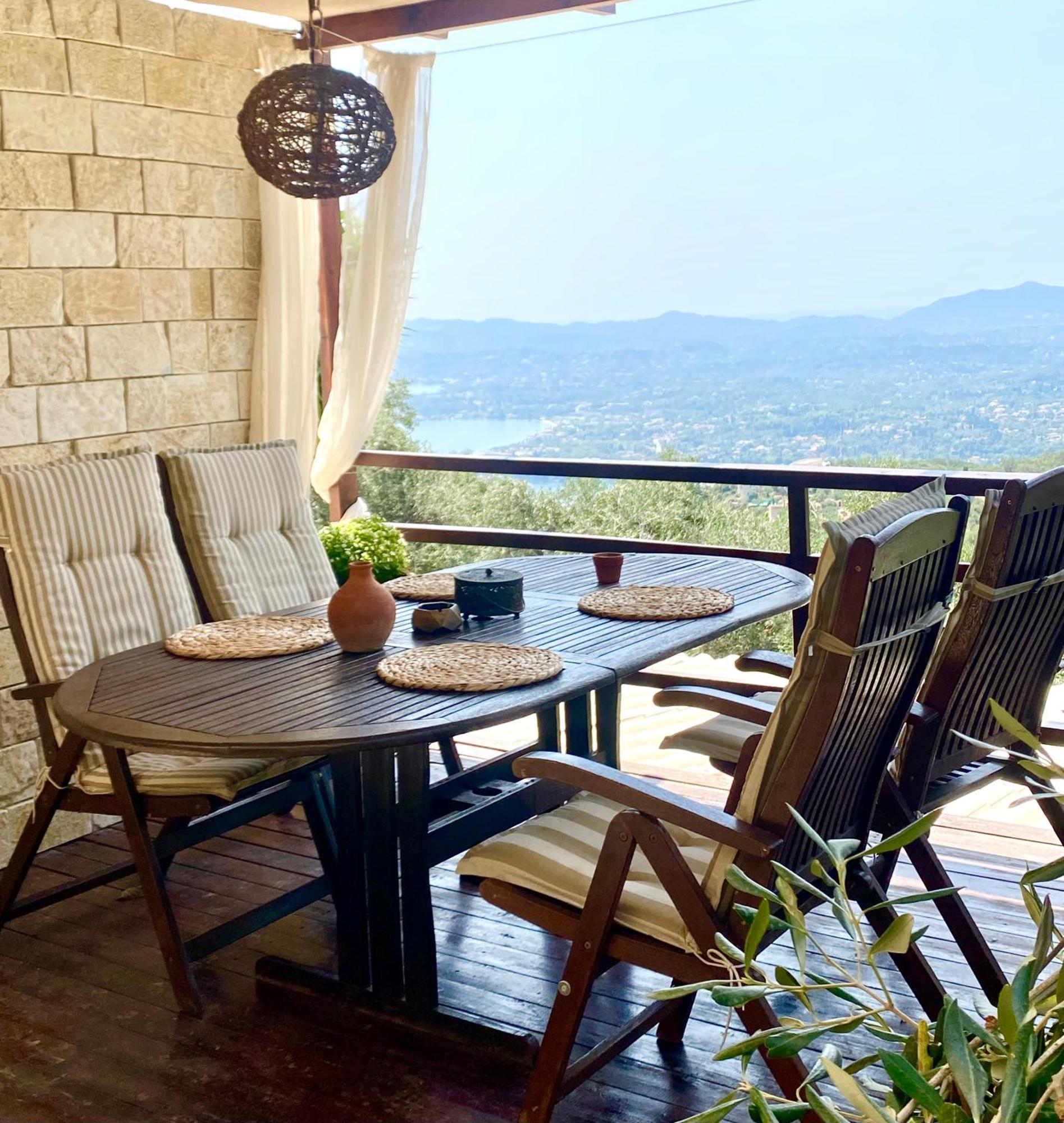 Lorantina Sea View Holiday House In Corfu - Near Barbati Beach Spartylas Exterior photo