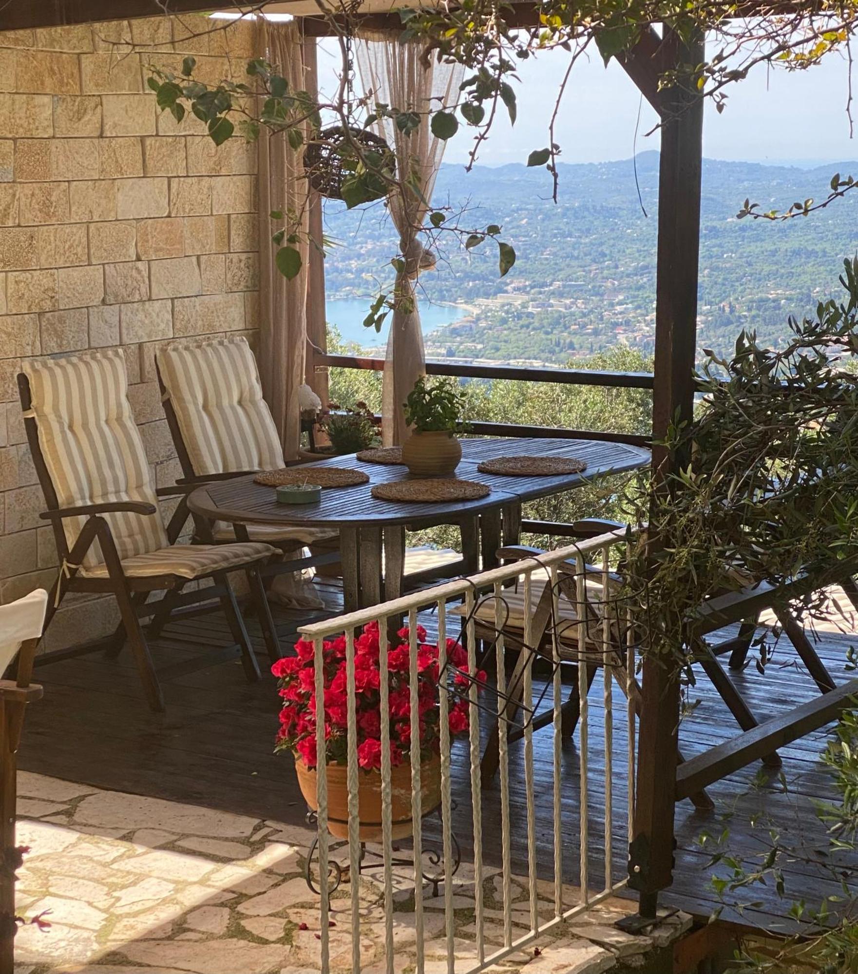 Lorantina Sea View Holiday House In Corfu - Near Barbati Beach Spartylas Exterior photo